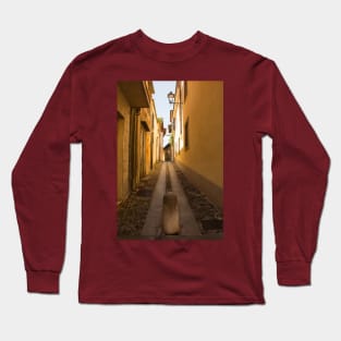 Street in Cividale del Friuli, Italy Long Sleeve T-Shirt